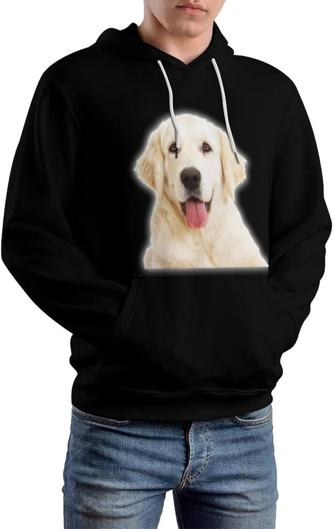 Artsadd Custom Face Unisex athletic Pockets Sweatshirt Loose Hoodie Custom Christmas Long Sleeve Sweatshirt Hooded Pullover