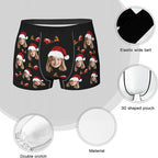Personalized Underwear for Men with Face Custom Face Boxers Customized Boxer Briefs Funny Gifts for Him Husband Boyfriend