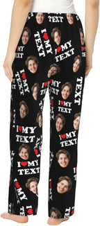 Personalized Pajama Pants For Men Women Custom Pajama Pants With Face Custom Face Pajamas Funny Customized Gifts