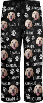 Personalized Face Pajama Pants for Men Women Custom Photo Printed Pajamas Bottoms Trousers Gift for Christmas Birthday