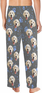 MyPupSocks Personalized Face Pajamas Pants Photo Pajama Bottoms for Men S-XXL