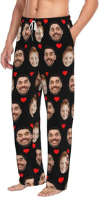Custom Pajama Pants Personalized Pajama Bottoms With Photo Customizable Pajama For Men Women Add Your Design