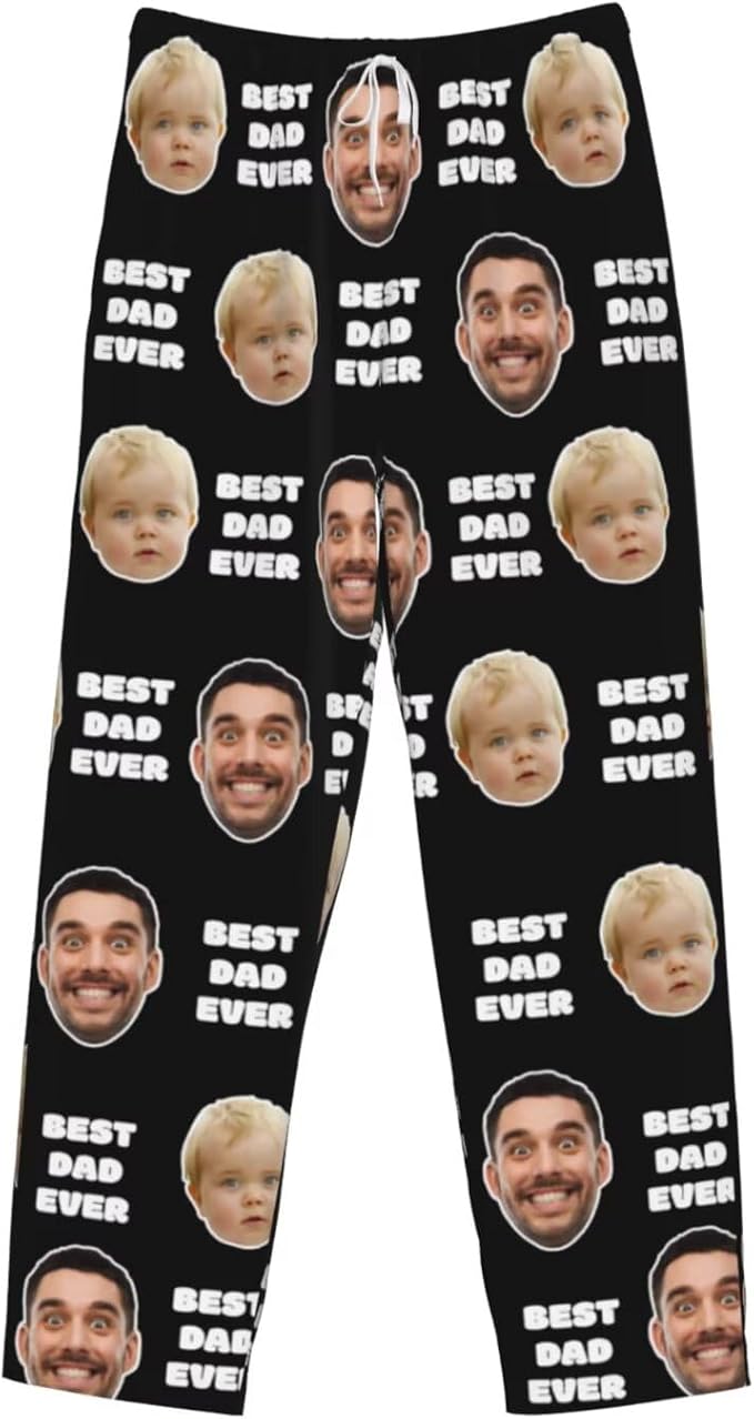 Custom Pajama Pants Personalized Pajama Bottoms With Photo Customizable Pajama For Men Women Add Your Design
