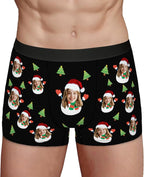 Personalized Underwear for Men with Face Custom Face Boxers Customized Boxer Briefs Funny Gifts for Him Husband Boyfriend
