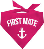 First Mate Dog Bandana (Hot Pink, XS 264)