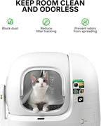 PETKIT Magnetic Dustproof Curtain 3.0 for PUROBOT MAX PRO 2 Self Cleaning Cat Litter Box