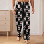 Personalized Face Pajama Pants for Men Women Custom Photo Printed Pajamas Bottoms Trousers Gift for Christmas Birthday