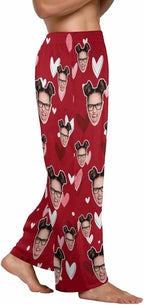 Custom Pajama Pants for Men, Personalized PJ Pants with Photos, Custom Mens Pajama Shorts, Gifts for Dad Husband