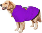Custom Dog Hoodie with Text Photo, Personalized Pet Clothes Sweatshirt for Small/Medium/Large Dogs, Cats,S, Dark-Red