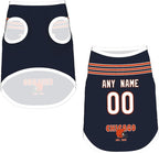 Chicago Dog Clothes Jersey Pet Jersey Customized Any Name & Number S-5XL for Small Middle and Big Dogs