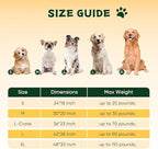 Dog Crate Pad Washable for 48 Inch Crate, Plush Anti-Slip Crate Mat for Large Dogs, XL Kennel Pad for Home, Travel and Training, 48 x 30 Inch, Brown