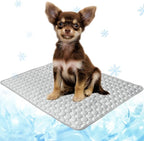 Dog Cooling Mat for Dogs, Pet Cooling Pad Bed for Dog Easy Washable for All Types of Pets and Perfect for Both Indoor and Outdoor Use, Including Car Seats 28" x 22"