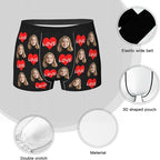 Personalized Underwear for Men with Face Custom Face Boxers Customized Boxer Briefs Funny Gifts for Him Husband Boyfriend