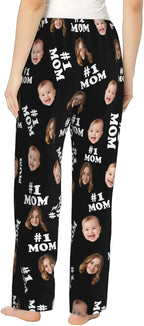 Personalized Pajama Pants For Men Women Custom Pajama Pants With Face Custom Face Pajamas Funny Customized Gifts