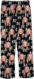 MyPupSocks Custom Pajama Pants for Pet Lover, Personalized Photo Face Printed Pajama Bottoms Sleepwear with Pockets
