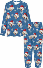 MyPupSocks Custom Face Pajamas Sets for Women, Personalized Photo Sleepwear XS-XXL