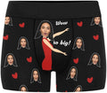 M YESCUSTOM Custom Boxers Briefs for Men Personalized Boxers with Face Mens Funny Underwear with Photo XS-5XL