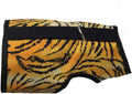 Kitty Holster Cat Harness – Secure Cat Harness for Walking, Soft Cotton Cat Accessories, Comfortable Fit, Strong Hook-and-Loop Closure, Made in USA – Tiger Stripe, M/L