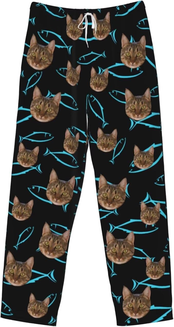 Custom Pajama Pants Personalized Pajama Bottoms With Photo Customizable Pajama For Men Women Add Your Design