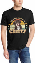 Custom T Shirts with Face Photo Text Pet Shirt for Men Personalized Picture Tee Shirt Design Your Own Dad Grandpa Shirt