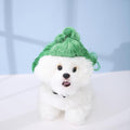 Funny Cosplay Wig for Dog, Headwear Apparel, Pet Costumes, Cat Dress up for Halloween, Christmas, Parties, Festivals (Green Braid)
