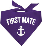 First Mate Dog Bandana (Purple, OS 264)