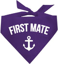 First Mate Dog Bandana (Purple, XS 264)