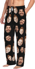 Custom Pajama Pants Personalized Pajama Bottoms With Photo Customizable Pajama For Men Women Add Your Design