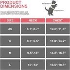 MoNiBloom Soft Cat Harness for Walking Escape Proof and Travel, Kitten Adjustable Breathable Vest Harness - Red, L