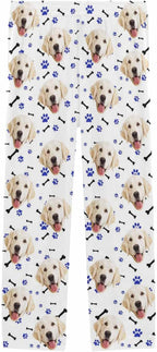 MyPupSocks Personalized Face Pajamas Pants Photo Pajama Bottoms for Men S-XXL