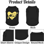 Custom Dog Shirt, Personalized Summer Breathable Pullover Pet Outfit With Name/Text/Photo/Logo for Dogs Puppy Cats Kitten