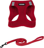 Voyager Step-in Pet Harness - All Weather Mesh, Adjustable Step in Harness for Cats and Dogs by Best Pet Supplies - 307S Red, XS
