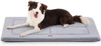 MADE 4 PETS Dog Crate Pad Bed for Large Dogs, Washable & Reversible, Anti-Slip Kennel Mat for Cozy Sleeping, Soft Fluffy Dog Bed for Indoor & Outdoor Use, 36"x27", Gray