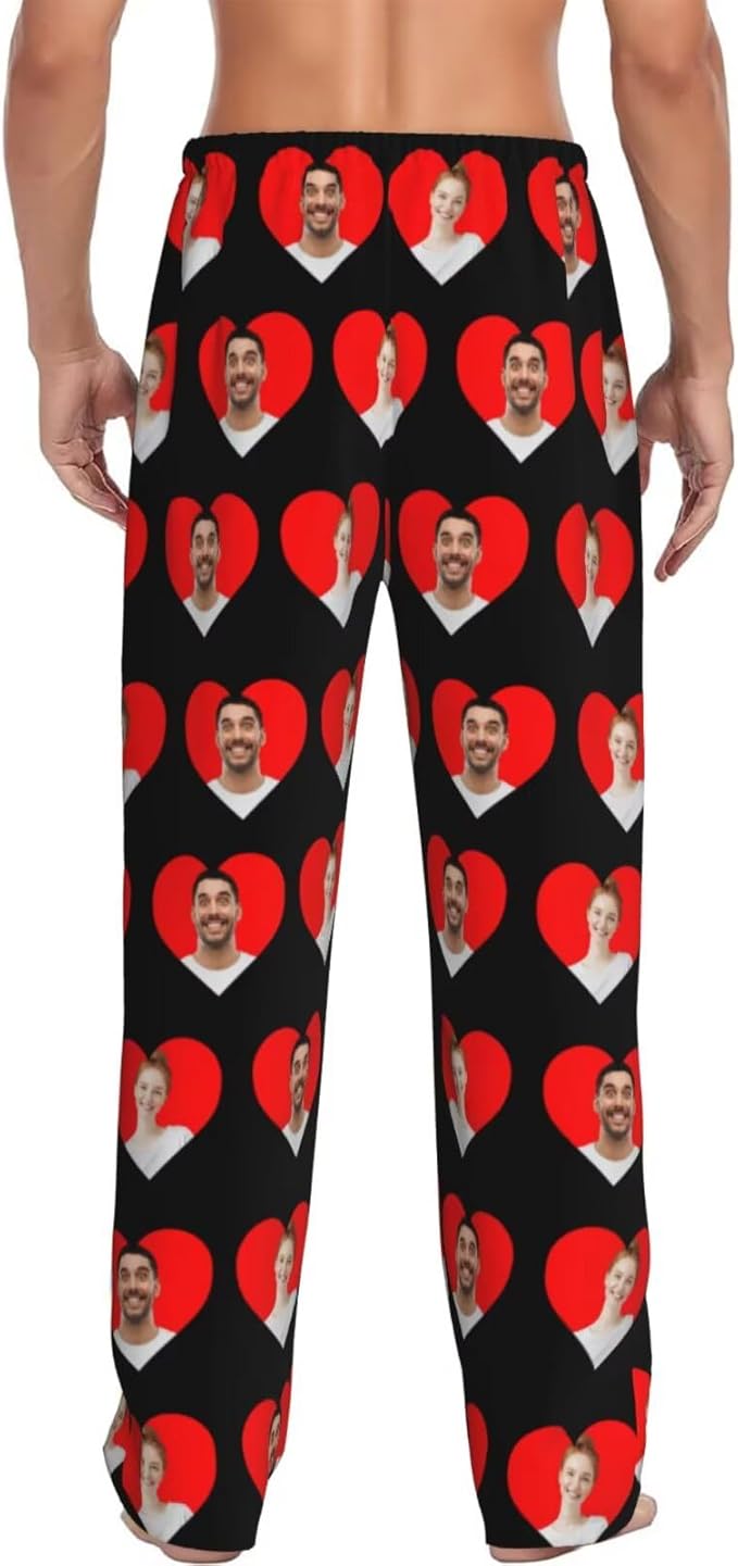 Custom Pajama Pants Personalized Pajama Bottoms With Photo Customizable Pajama For Men Women Add Your Design
