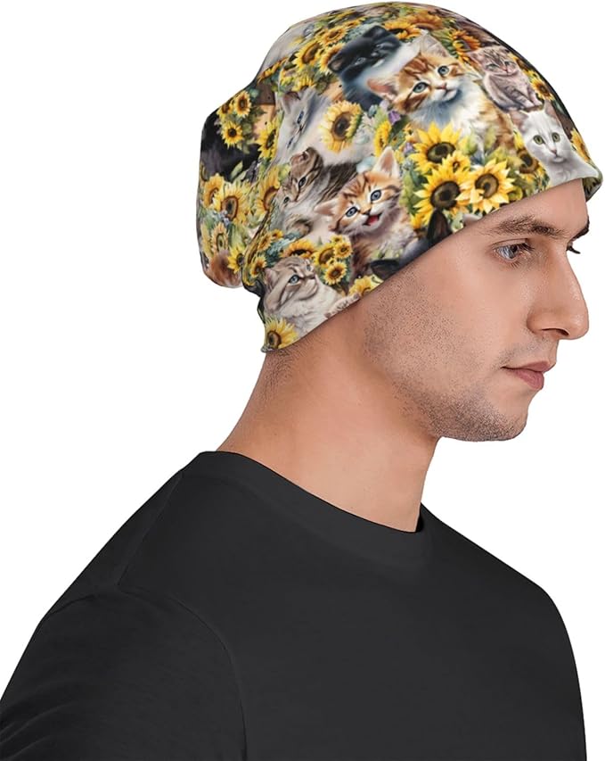 Beanie Hat Skull Cap Chemo Hat Slouchy Cap Headwear Stretch Knitted Hats