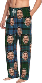 Custom Pajama Pants Personalized Pajama Bottoms With Photo Customizable Pajama For Men Women Add Your Design