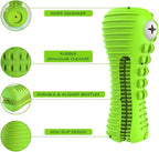 Dog Toys for Aggressive Chewers Large Medium Breed, Indestructible Dog Toothbrush Chew Toys, Squeaky Interactive Tough Extremely Durable, Dogs Toys to Keep Them Busy