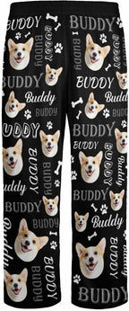 Personalized Face Pajama Pants for Men Women Custom Photo Printed Pajamas Bottoms Trousers Gift for Christmas Birthday