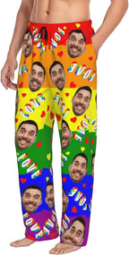 Custom Pajama Pants Personalized Pajama Bottoms With Photo Customizable Pajama For Men Women Add Your Design
