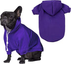 Blank Dog Sweatshirt Pet Hoodie for Puppy Small Dogs Doggie Clothes S