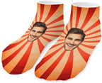 Personalized Ankle Socks with Face Custom Photo Socks Low Cut Ankle Socks Athletic Socks Valentine's Day Gifts for Women Men