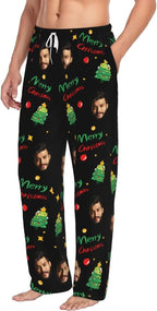 Custom Pajama Pants Personalized Pajama Bottoms With Photo Customizable Pajama For Men Women Add Your Design