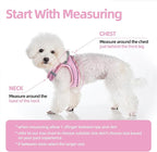 Solmoony Sparkly XXXS Dog Harness and Leash Set, Step in Soft Light Puppy Vest, Breathable Reflective Pet Harness for Walking, Puppy Harness for Small Dogs Cats (Red, XXXS)