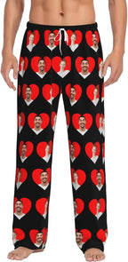 Custom Pajama Pants Personalized Pajama Bottoms With Photo Customizable Pajama For Men Women Add Your Design