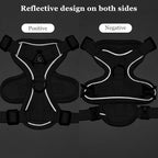Wanheart Summer cat Chest Harness and Leash, Anti-Escape Adjustable Soft mesh cat Leash and Chest Harness Set for All Types of Cats cat Vests (Grey, XL:16.5-22.04lb)