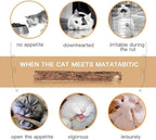 10 PCS Cat Catnip Sticks, Natural Matatabi Silvervine Sticks - Cleaning Teeth Molar Tools Kitten Chew Toy Natural Catnip Cats Toy