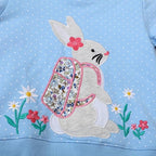 Toddler Baby Girls Cotton Sweater, Long Sleeve Crewneck Sweatshirt Pullover Kids Warm Clothing for Fall Winter