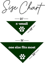 Love My Soldier Dog Bandana | 100% Cotton Adjustable Triangle | Made in USA | Army | Militray | Homecoming |Dark Green, One Size (89)