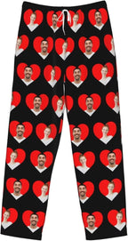 Custom Pajama Pants Personalized Pajama Bottoms With Photo Customizable Pajama For Men Women Add Your Design