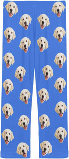 MyPupSocks Personalized Face Pajamas Pants Photo Pajama Bottoms for Men S-XXL